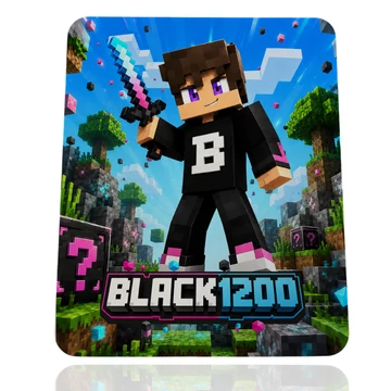 Black1200 - Blackie egérpad
